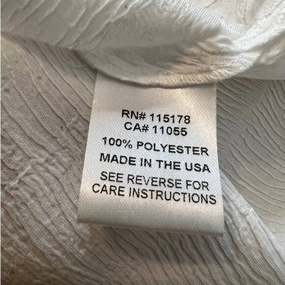 New Komarov Sleeveless Dress in Cream w/Pink Purple Floral Print Size Small/Med - Picture 7 of 10